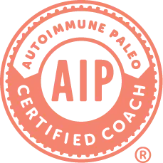 Certificación oficial AIP Certified Coach, dietista con certificación en enfermedad autoinmune